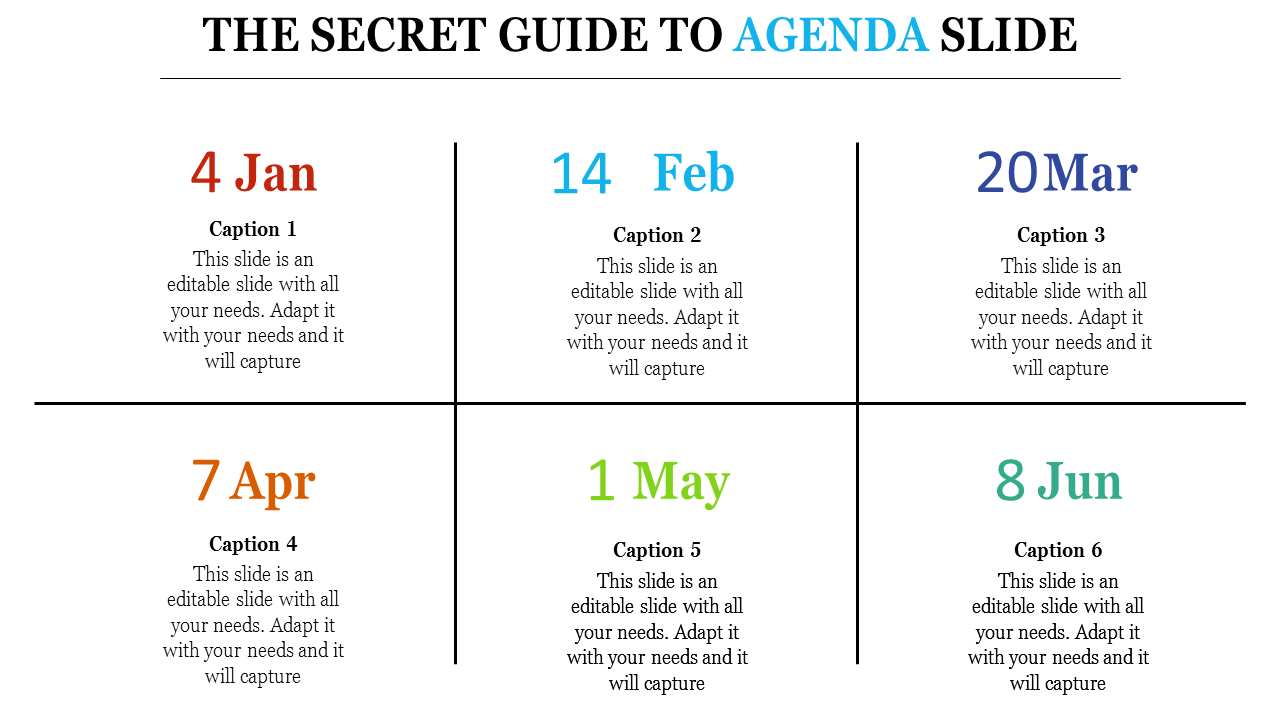 Get the Best Simple and Stunning Agenda Slide Template PPT